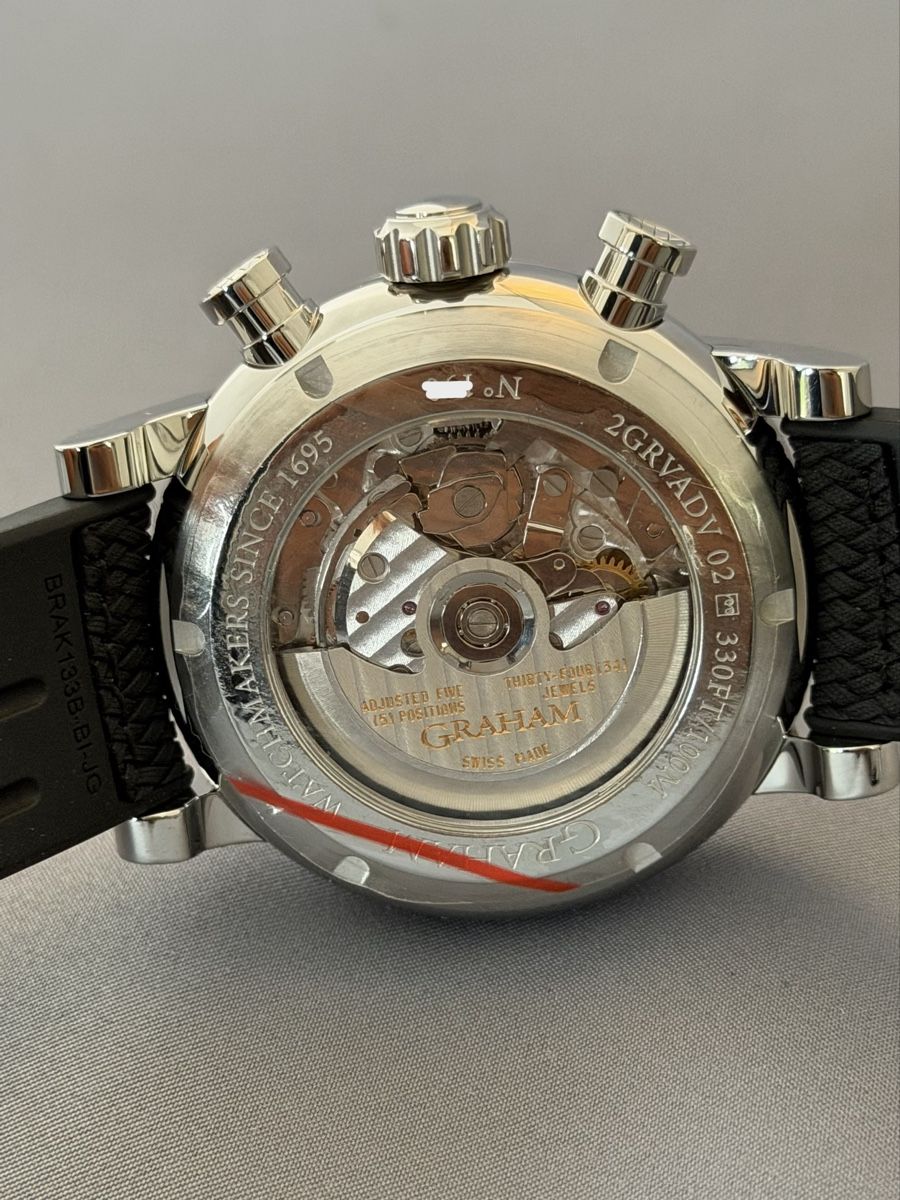 Graham Montres: Graham Swordfish Black – Neuf avec emballage d'origine à Nyon par GenevaLuxuryWatches 3