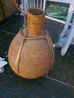 Vintage Korbflasche, geflochten. Sehr guter Zustand!