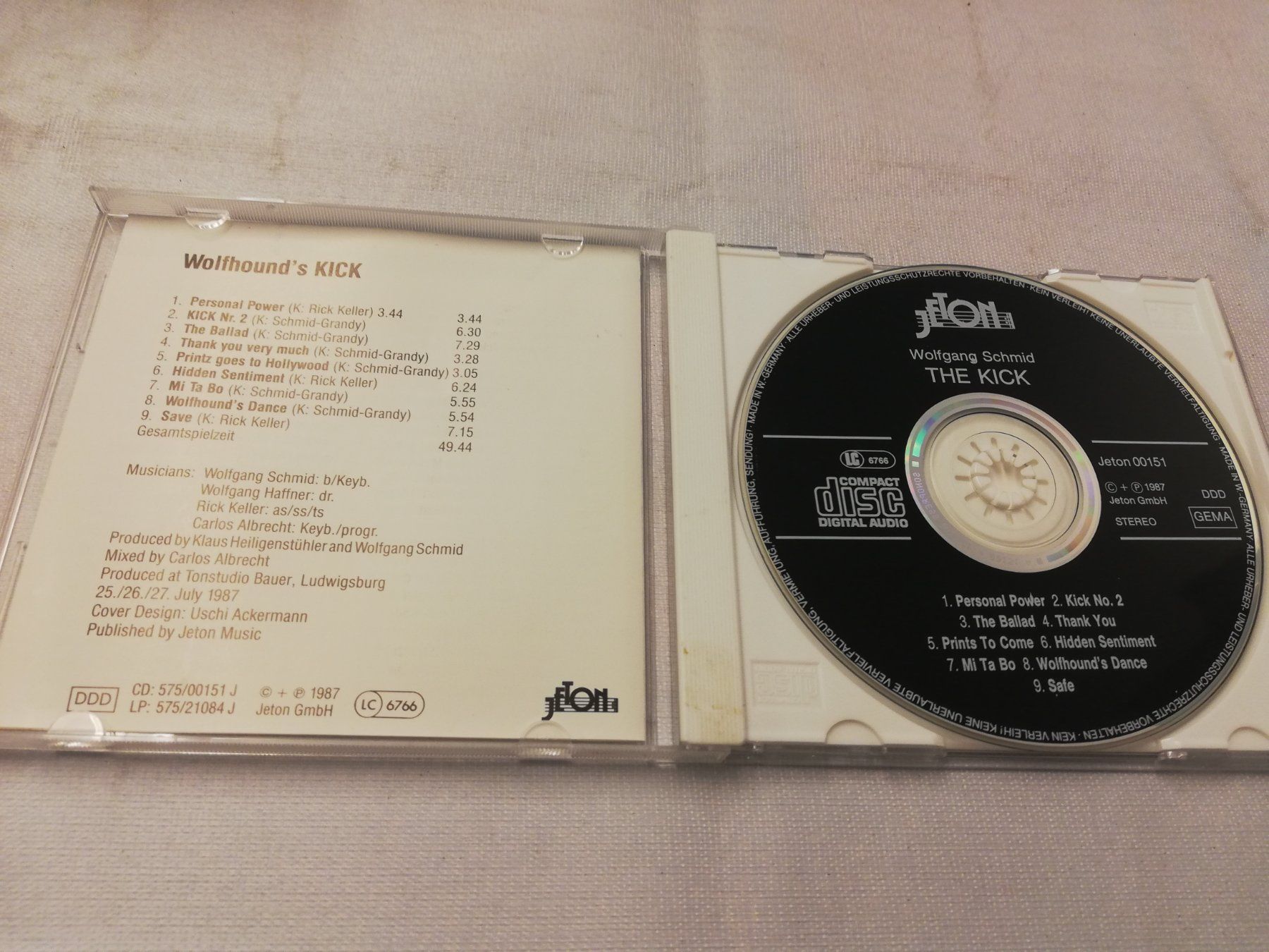 CDs: WOLFHOUND'S - KICK – Gebraucht aus Bern von Vinylsound.ch 2