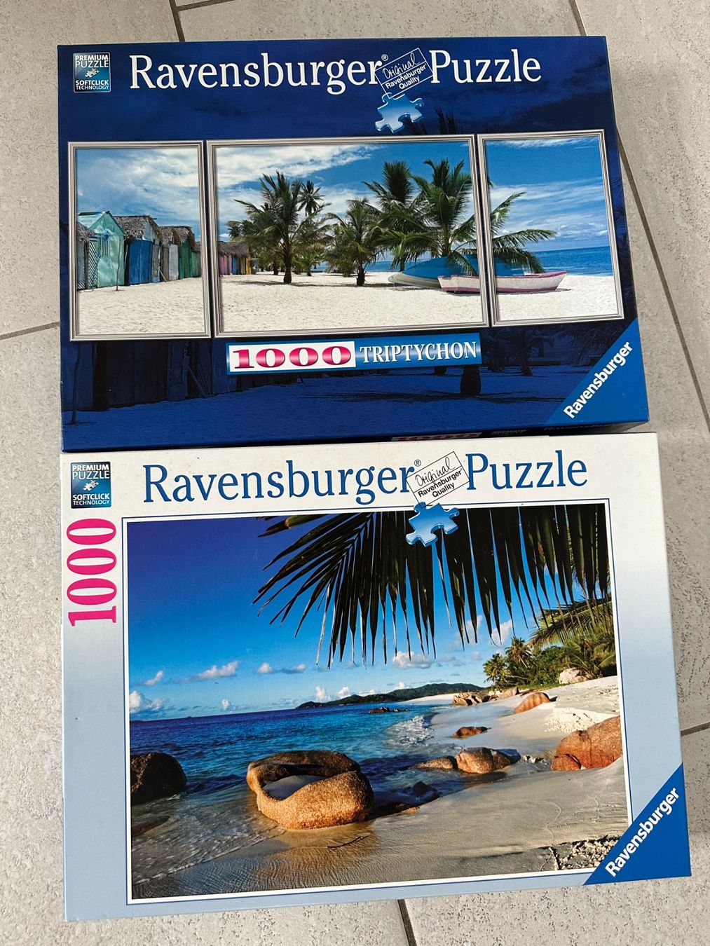 Ravensburger Puzzle: Ravensburger Puzzle: 2 Traumstrände – Usato da Zürich venduto da Linthi1