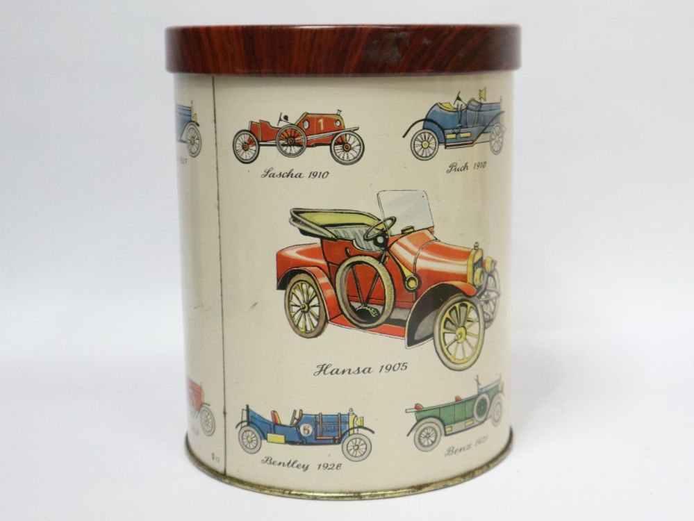 Barattoli: Vintage Blechdose Oldtimer Adler Turicum Puch Minerva Opel – Usato da Eschenbach SG venduto da Astalavista 3