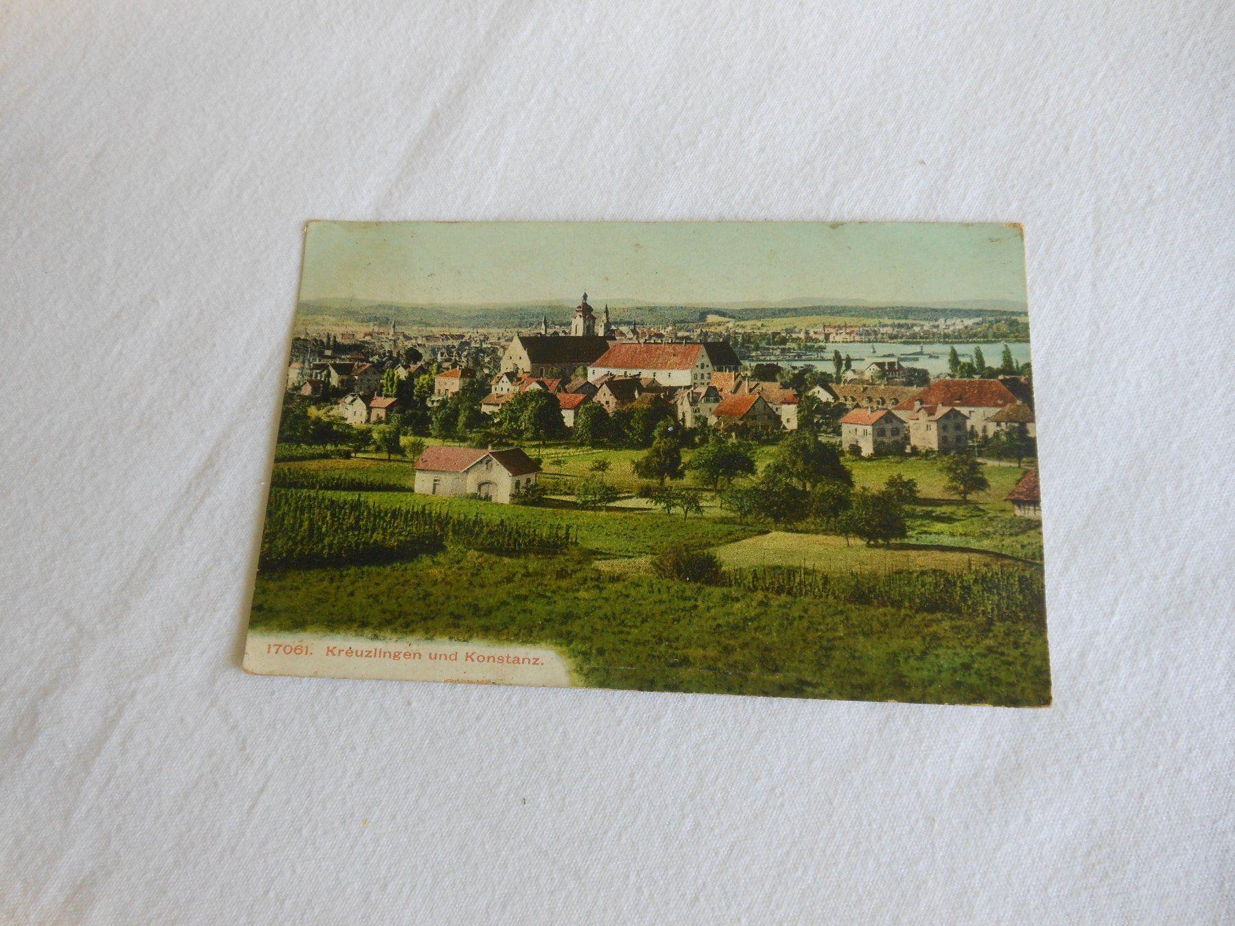 Cartoline postali: Alte Ansichtskarte Kreuzlingen-Konstanz – Usato da Stäfa venduto da Espressa