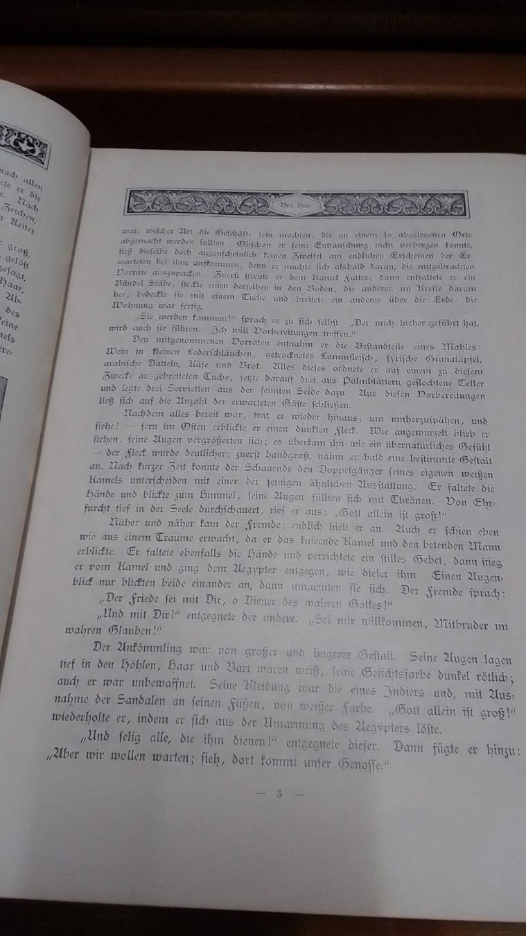 Libri: Antikes Buch "Ben Hur" von Lew Wallace, ca. 1900 – Usato da Bergün/Bravuogn venduto da dherbst01 2