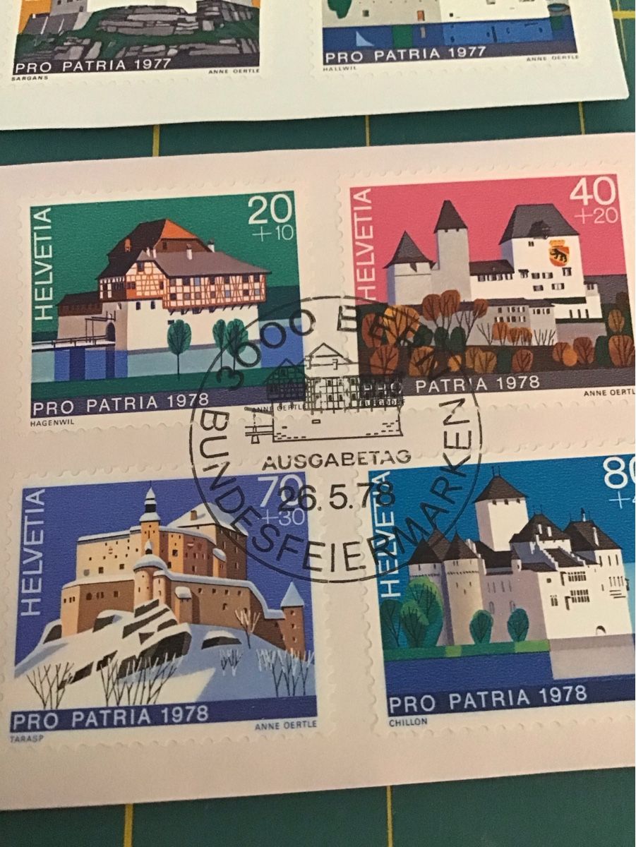 Alle Briefmarken: Briefmarken – Gebraucht aus Bettwiesen von Jumpingfox 2