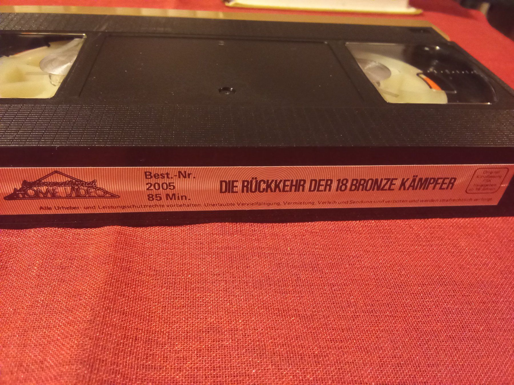 Alle VHS: 18 Bronzekämpfer Filmreihe 3x IHV VHS – Gebraucht aus Remetschwil von Hofiii 6