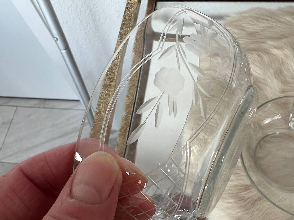 Bicchieri: Glasschüssel mit Schäleli – Usato da Rehetobel venduto da Saentis111 2