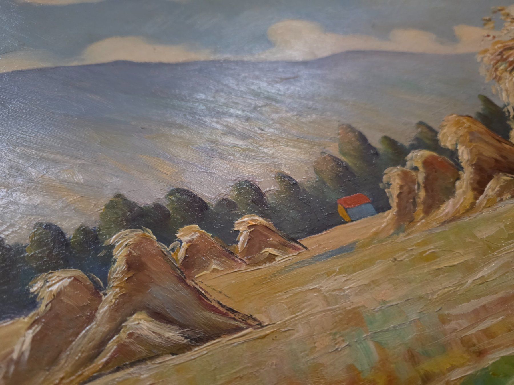 Gemälde: Gemälde Bild - signiert R. Bolle 1946 – Gebraucht aus Walterswil BE von Lonitti 5