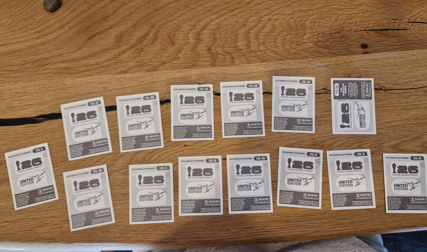 Panini Cartes à collectionner: Panini 2026 COL, Sticker – D'occasion à Metzerlen par SS01 1
