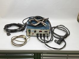 Soyer BMS-8H Bolzenschweissgerät mit Zangen und Kabeln