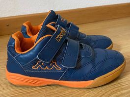 Hallenschuhe Kappa Turnschuhe Gr. 31 orange blau