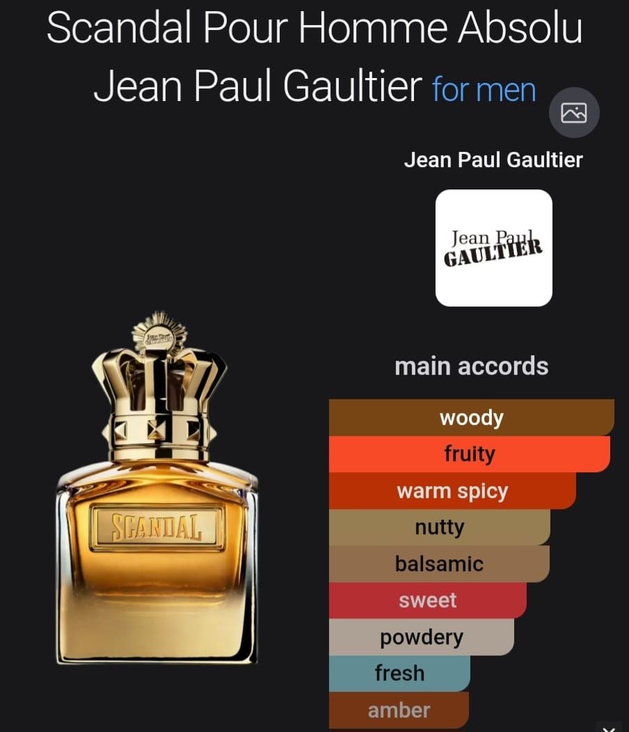 Jean Paul Gaultier Profumi & Eau de Toilette: Jean Paul Gaultier Scandal Absolu – Nuovo (secondo la descrizione) da Utzigen venduto da DRAGONY23 2