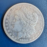 USA Silver-Morgan-Dollar 1883 CC