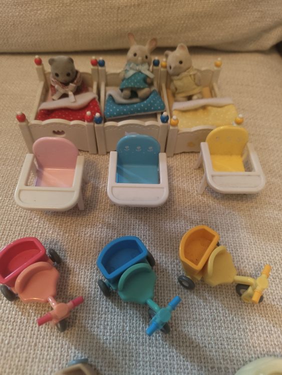 Sylvanian Families Kinderzimmer-Kinderwagen – Zubehör Für Das Puppenhaus
