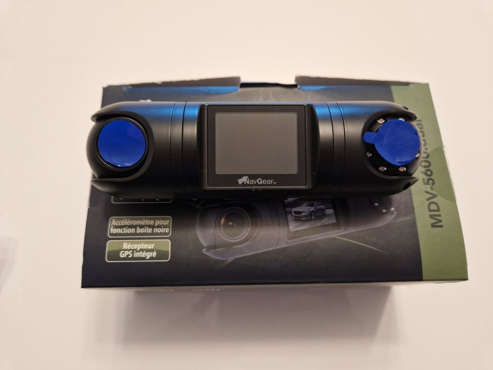 QHD-Dual-Dashcam mit 2 Kameras, G-Sensor, IR-Nachtsicht