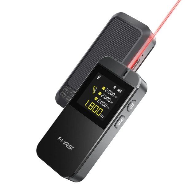Messen: Profi Bluetooth Smart Laser-Entfernungsmesser 40 Meter – Neu und originalverpackt aus Châtelaine von topshop.switzerland