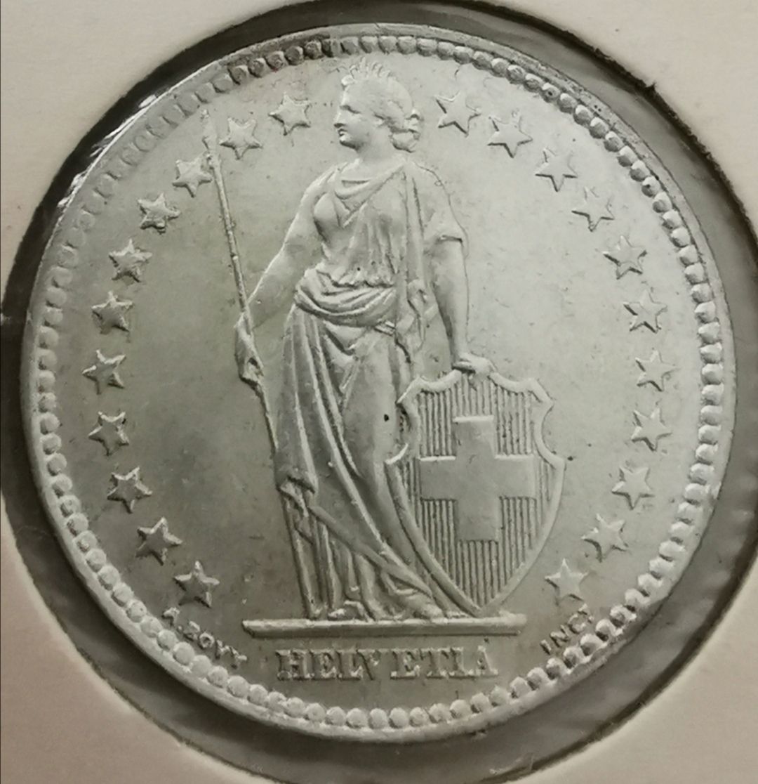 Tutti le monete: 2 Franken 1964 Silber Unz – Usato da Zürich venduto da turbopuz 1