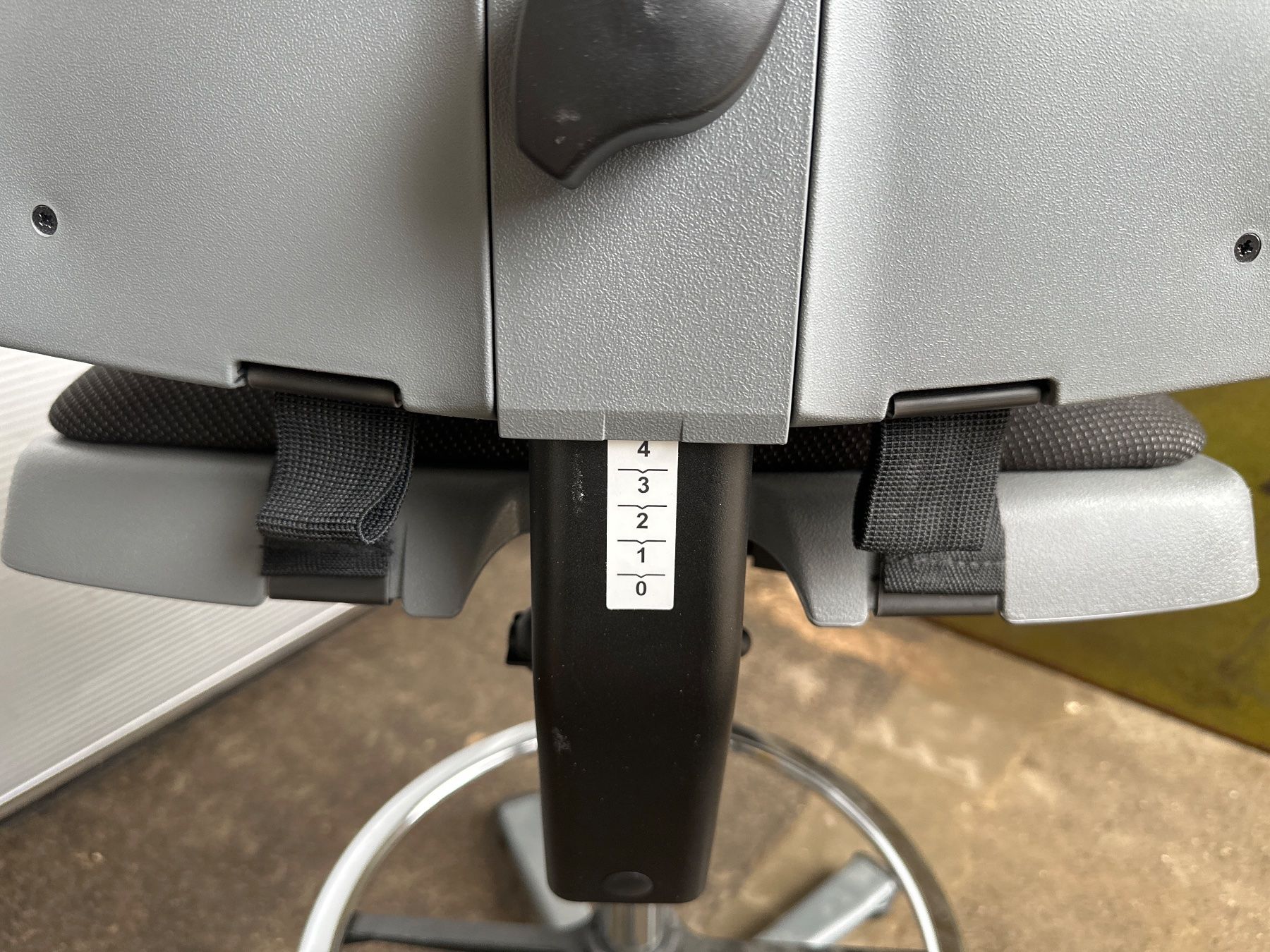 Stühle: neuer Arbeitsstuhl COUNTER Sintec, Gleiter, anthrazit – Neu (gemäss Beschreibung) aus Necker von liq24 3