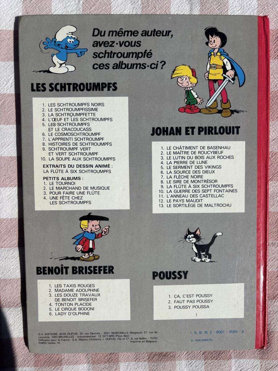 Fumetti: Le châtiment de Basenhau Johan et Pirlouit – Usato da Chêne-Bougeries venduto da Bambideluxe 1