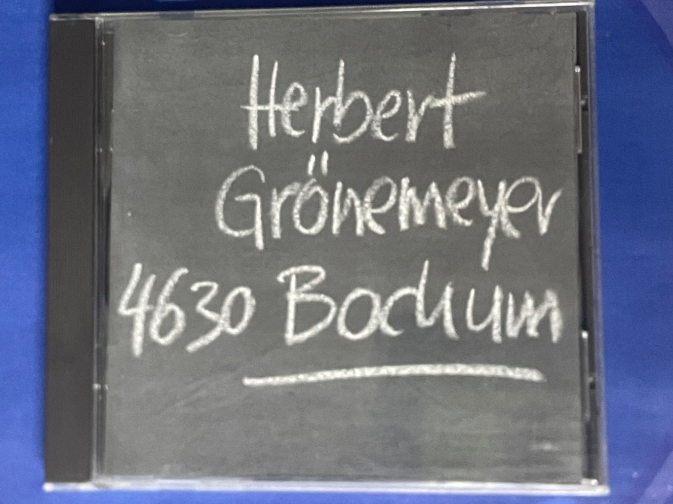 CD: Herbert Grönemeyer-4630 Bochum – Usato da Muri b. Bern venduto da AdidasCollector 2