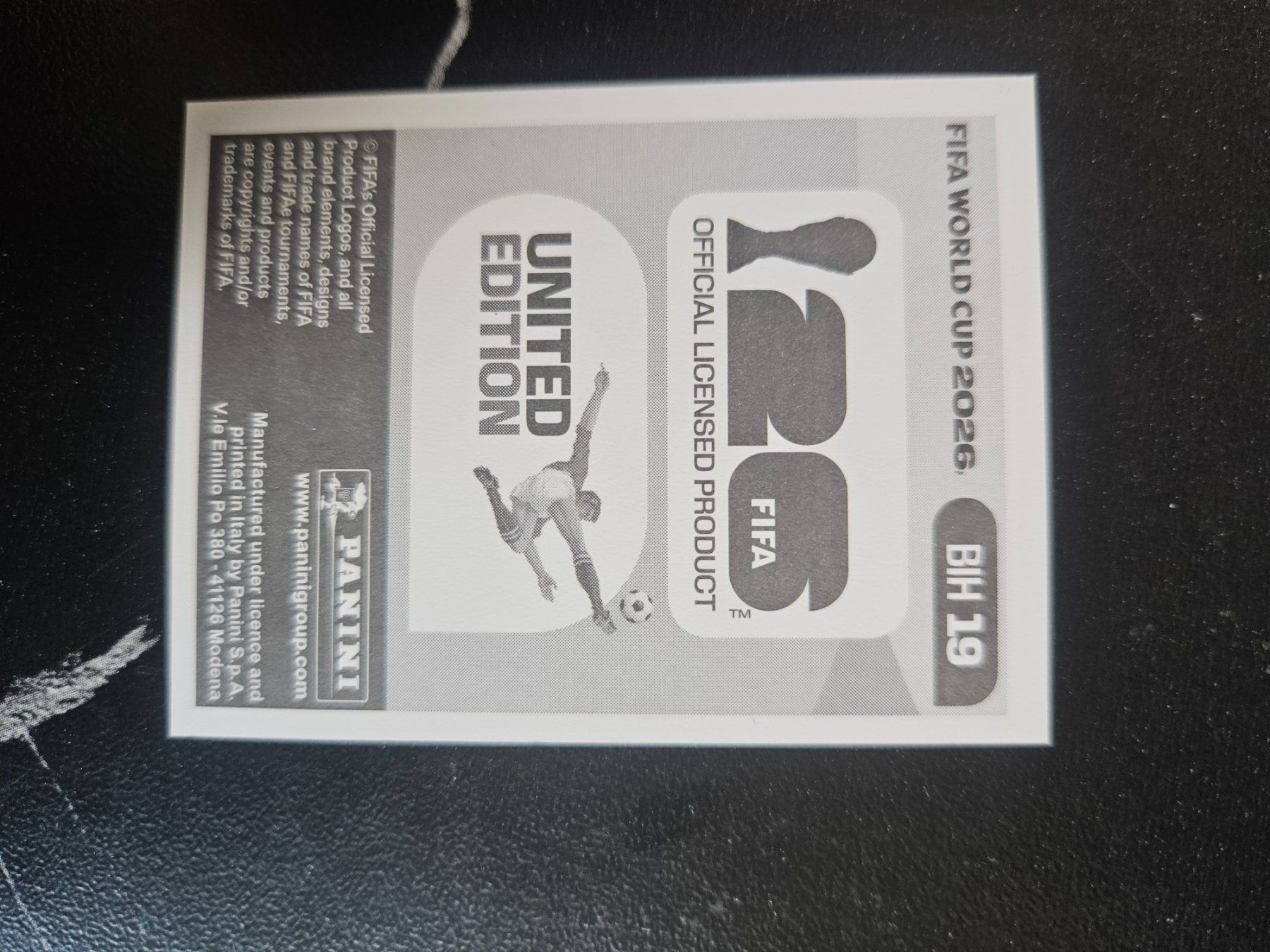 Panini Cartes à collectionner: BIH 19 – D'occasion à Würenlingen par Dinli 1