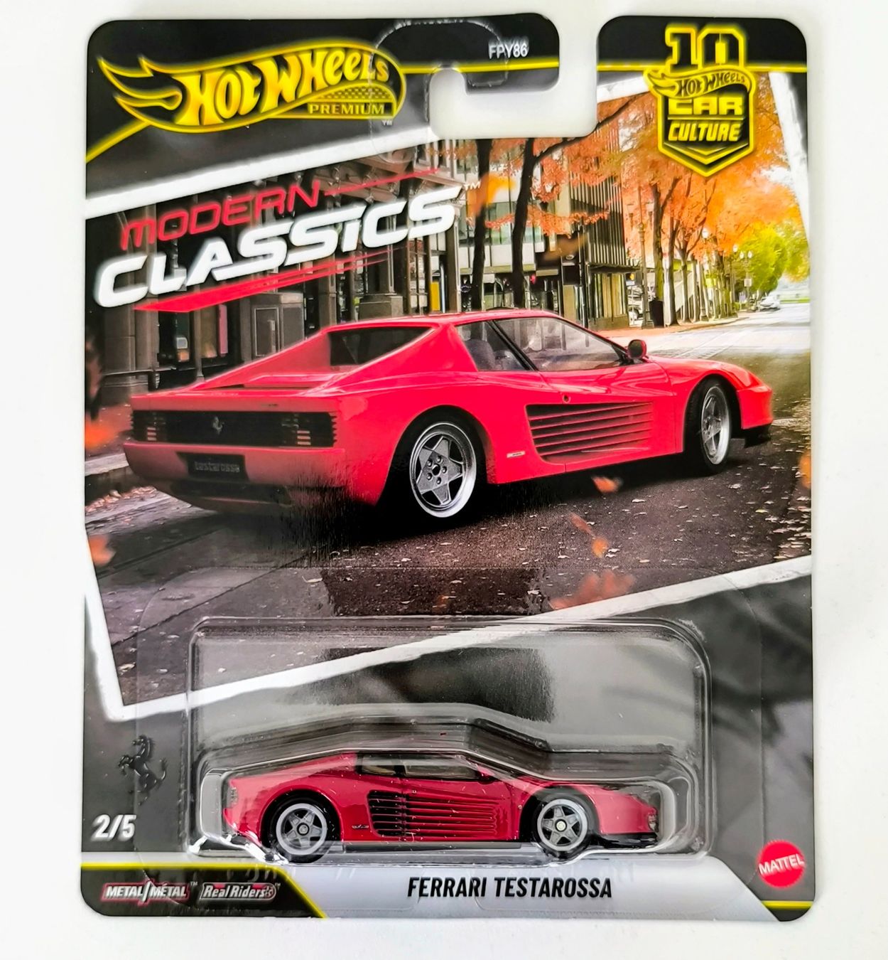 Hot Wheels Modellini d'auto: Hot Wheels Premium Ferrari Testarossa – Nuovo e nell'imballaggio originale da Muttenz venduto da hak_dsk9