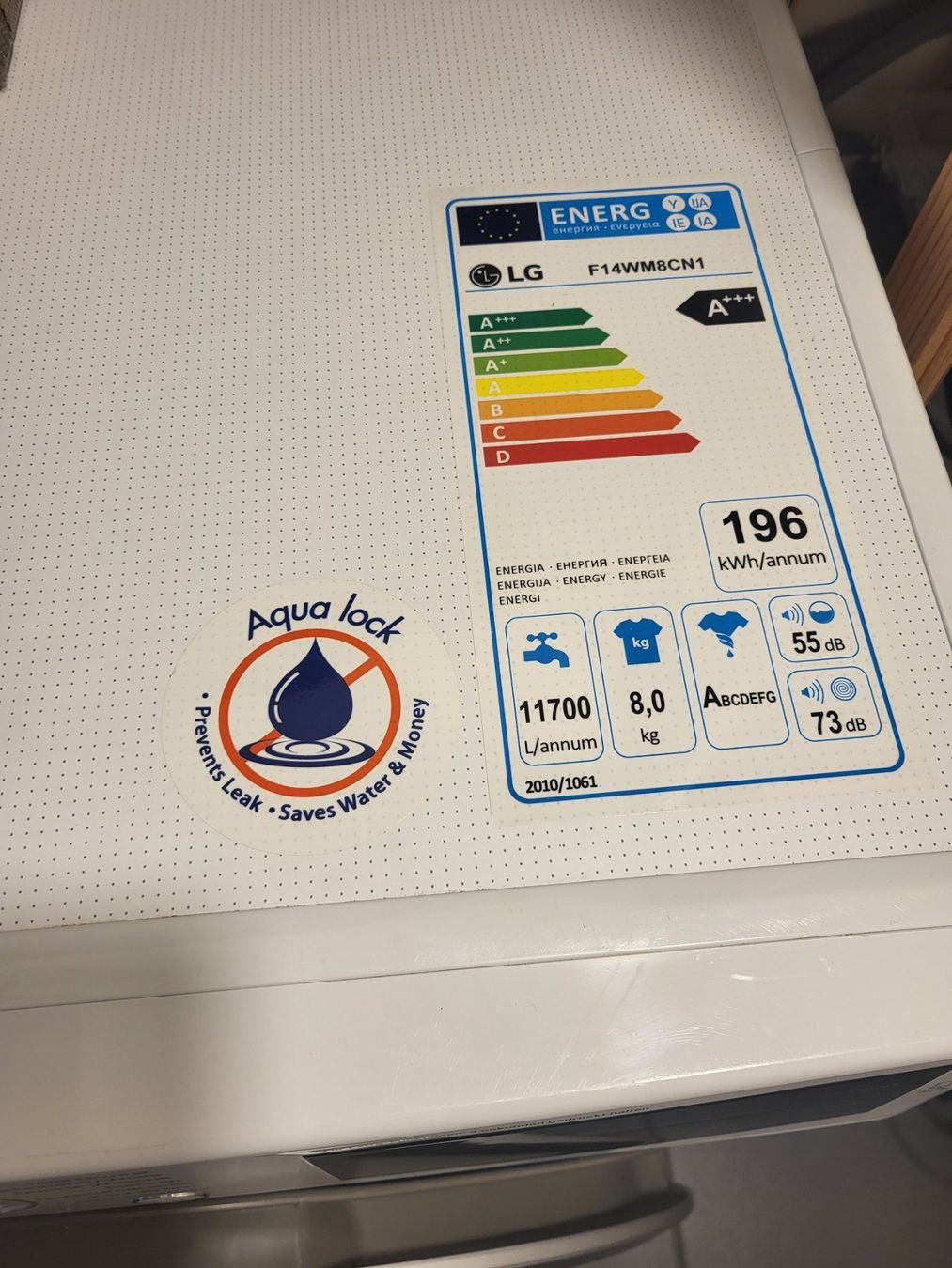 LG Lavatrici: Waschmachine LG 8kg – Usato da Zürich venduto da Romina_T 2