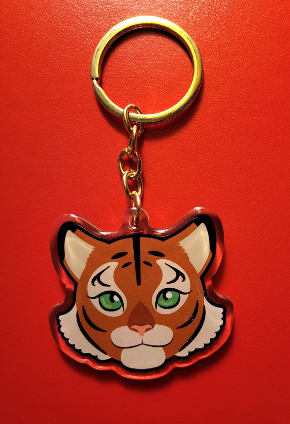 Portachiavi: Keychain Tigress - Tiger face – Nuovo (secondo la descrizione) da Bellinzona venduto da SFdesign 2