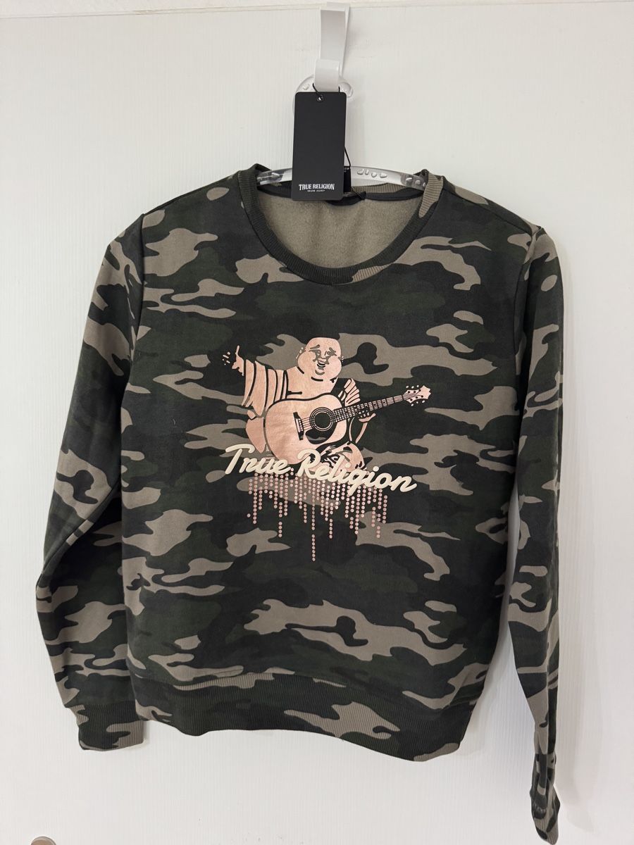 True Religion Pullover & Sweatshirts: True Religion Camo Pullover, Gr. S, Neu mit Etikett! – Neu und originalverpackt aus Wetzikon ZH von Jan_wojt