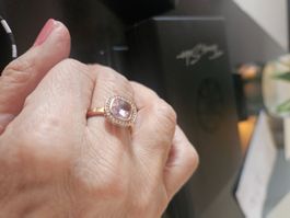 Swarovski Ring 55 Rosegold