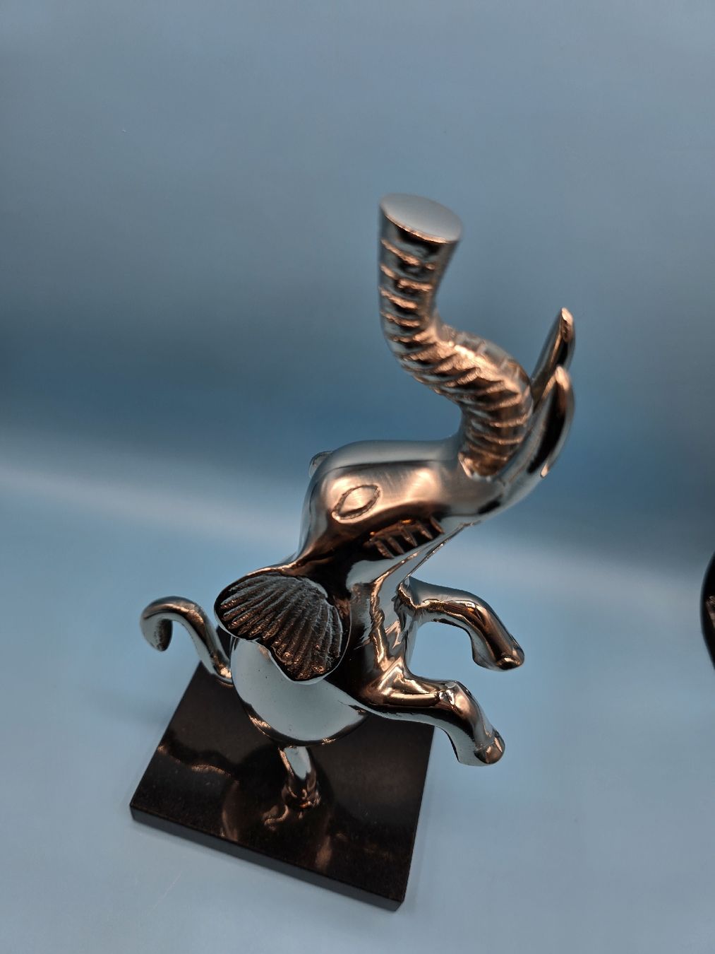 Statuette: Metall Figure ELEFANT Lawrence Grey Wohnaccessories – Nuovo e nell'imballaggio originale da Basel venduto da mvv_bgf8 6
