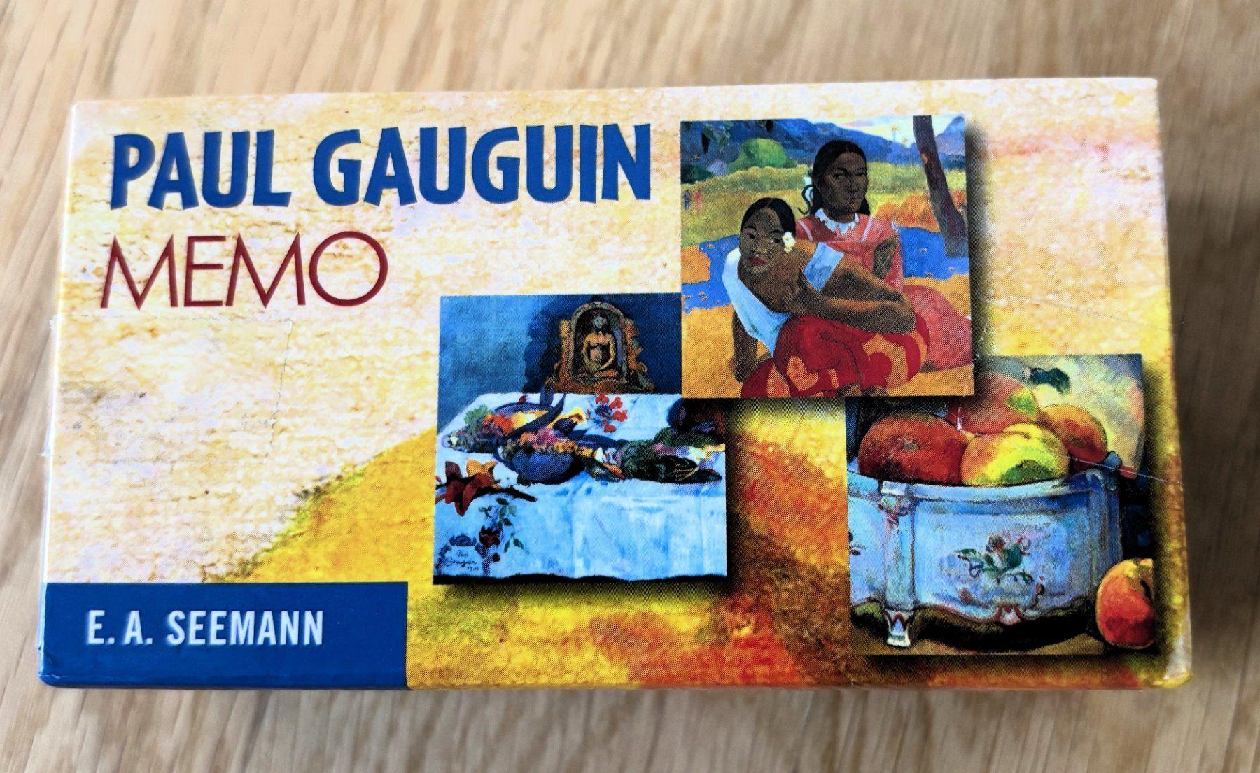 Spiele: Paul Gauguin Memo - E.A. Seemann – Gebraucht aus Riehen von martinaaebersold
