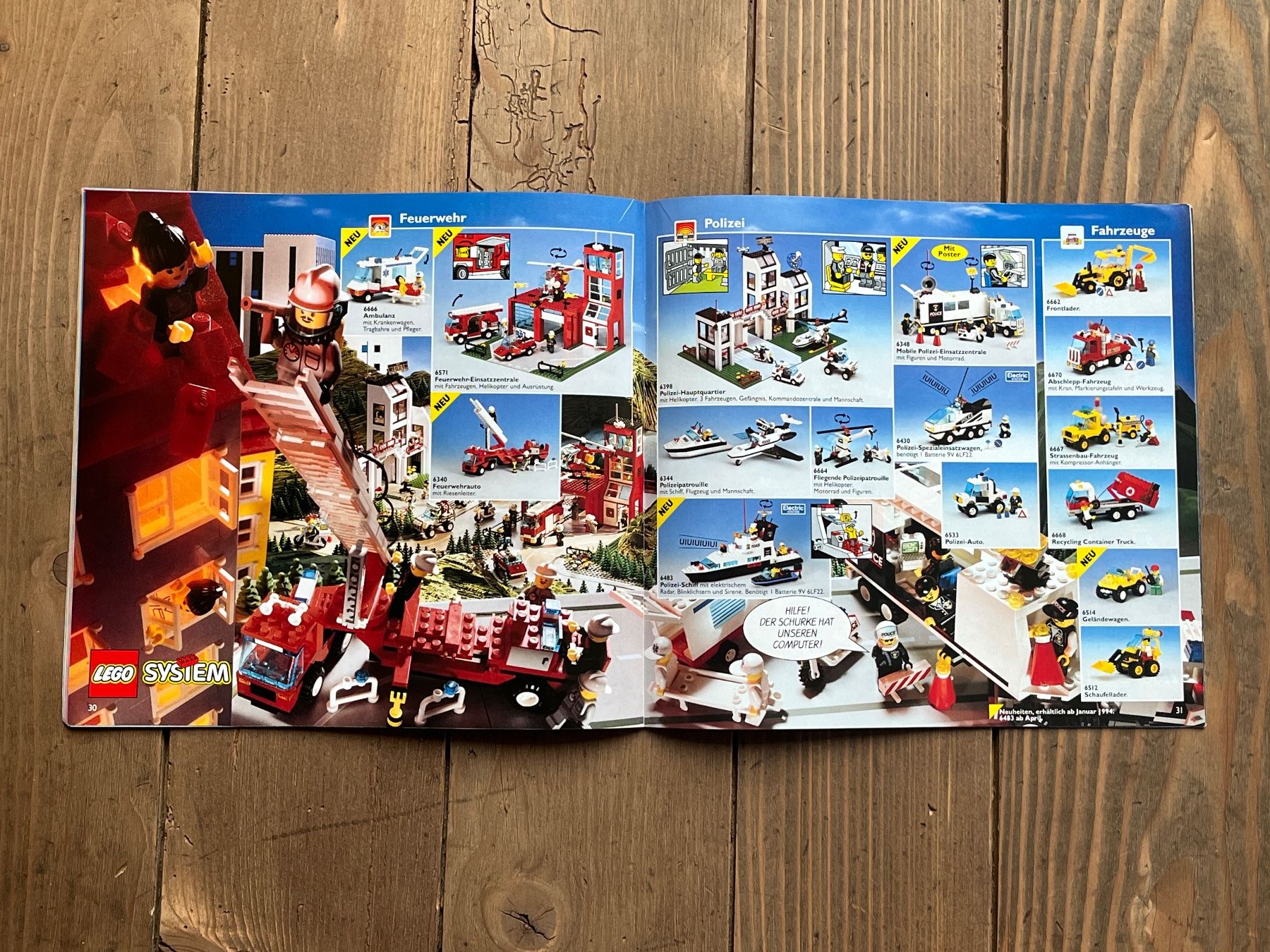 Lego Documenti: LEGO Katalog 1994 Rarität – Usato da Winterthur venduto da Wusa01 4