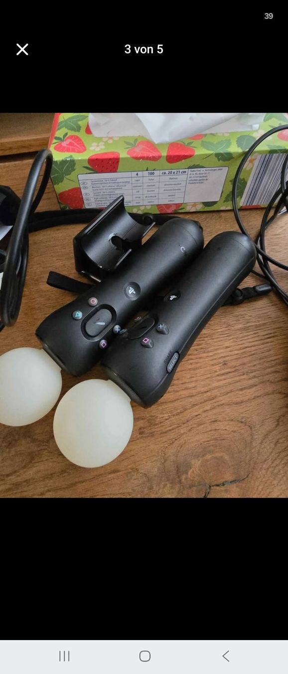 VR Brille: Sony PSVR Set mit PS4 Konsole und Controllern – Gebraucht aus Glattpark(Opfikon) von dra_lw2t 2