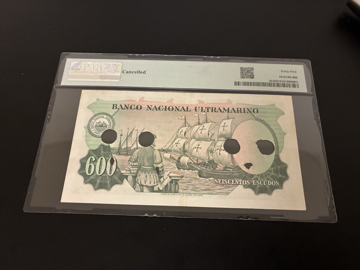Billets de banque: 600$00 1959 selten – D'occasion à Dällikon par Woldbanknoten 2