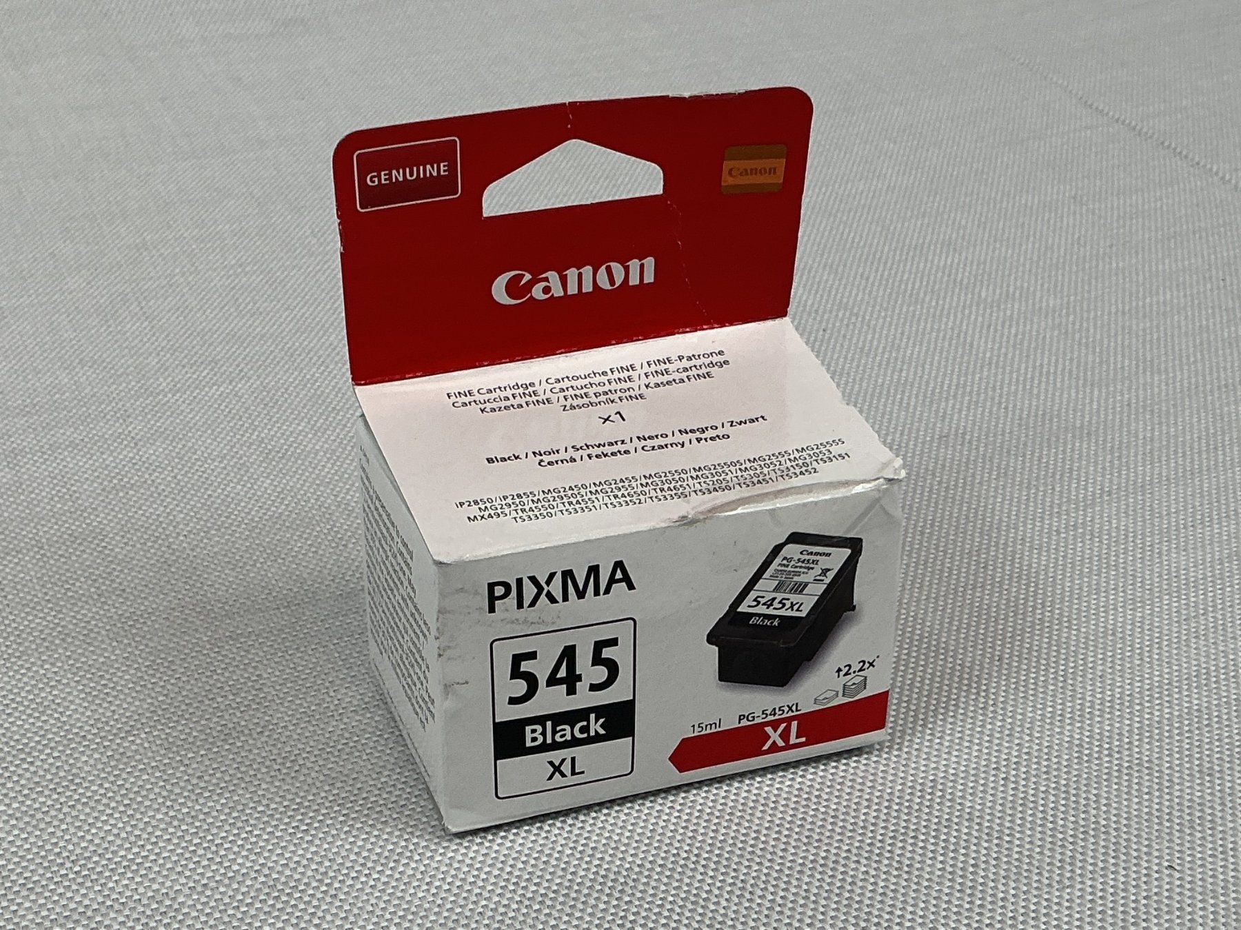 Canon Cartouches & Toner: CANON PIXMA 545 BLACK XL - Patrone – Neuf (Voir description) à Richterswil par Restwert_Richterswil 2