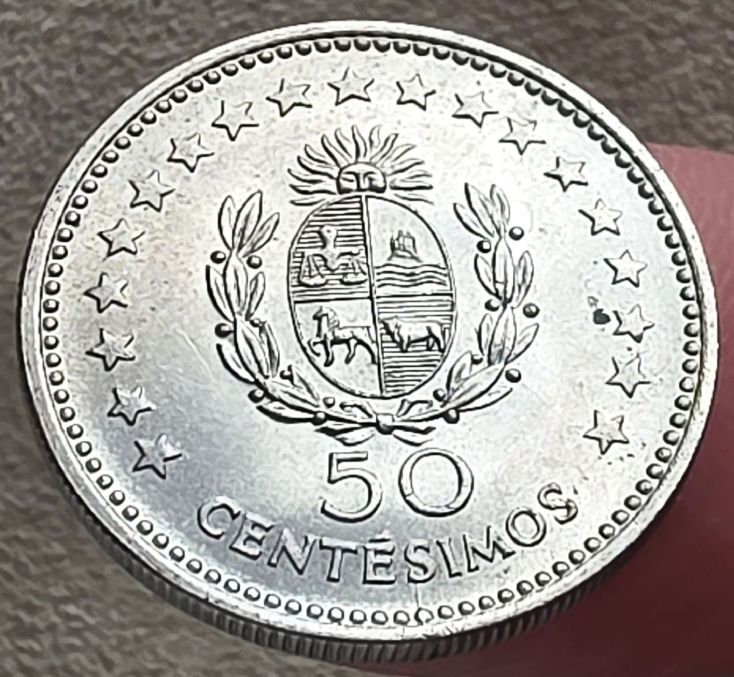 Tutti le monete: URUGUAY 50 CENTESIMOS 1960 UNZ. – Nuovo (secondo la descrizione) da Winterthur venduto da Creso70 1