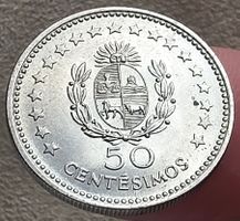 URUGUAY 50 CENTESIMOS 1960