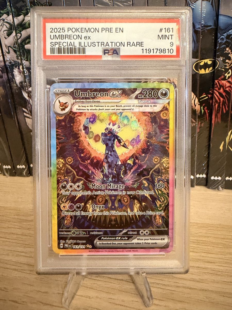 Pokémon Carte collezionabili: ENG Pokemon Umbreon EX Prismatic Evolutions 161/131 PSA 9 – Nuovo (secondo la descrizione) da Aubonne venduto da dan_87j7