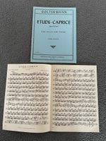 Goltermann Etude-Caprice op54 cello und klavier Noten