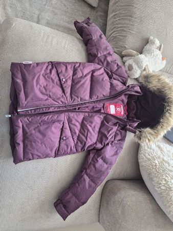 Winterjacke Reima lila Grösse 128 guter Zustand