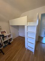 Hochbett mit Schrank weiss 90x200cm guter Zustand