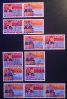 1974 UPU Zusammenhängend komplett Z50+Z51+Z52+Z53 und mehr