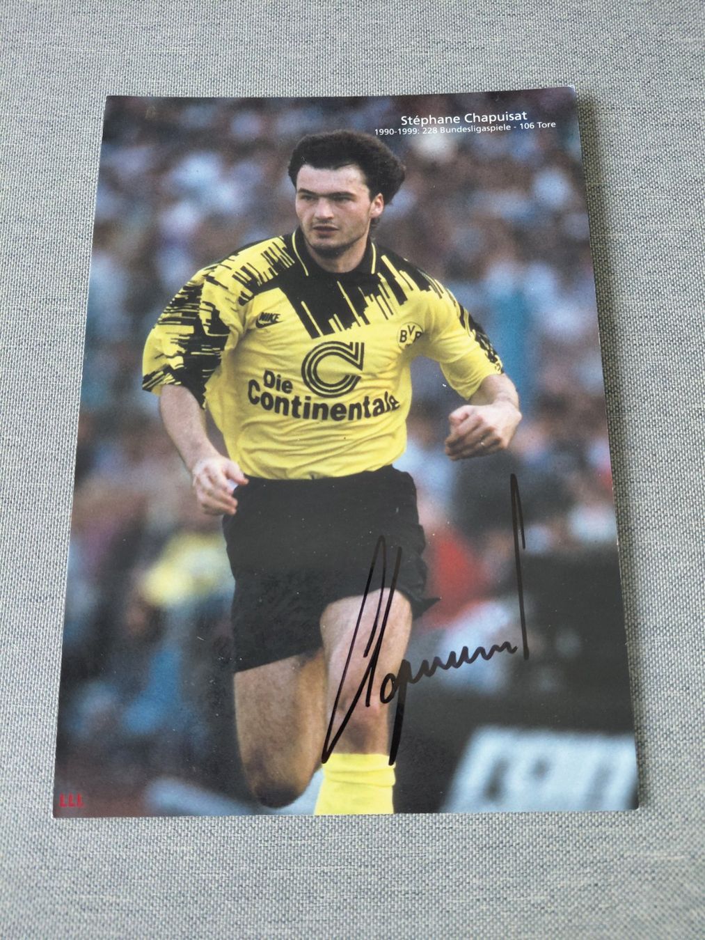 Autografi: Autogrammkarte Stephane Chapuisat – Usato da Schmerikon venduto da Olympia04