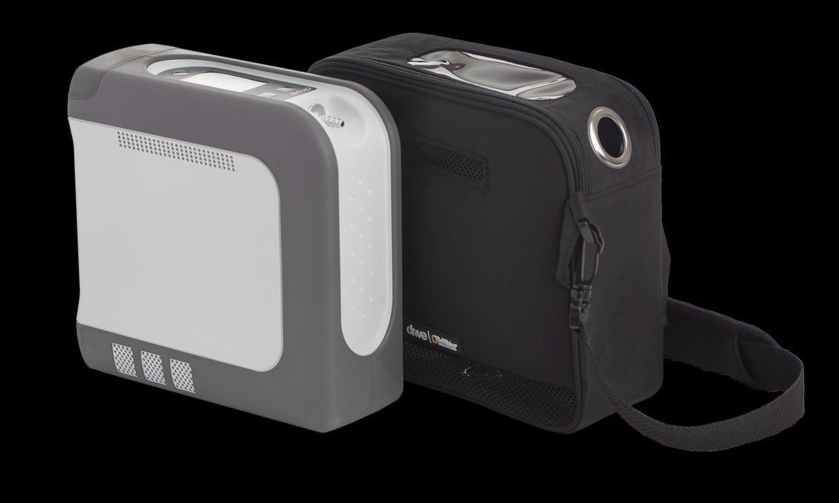 Attrezzature mediche: DeVilbiss Portabler Sauerstoffkonzentrator iGo2 – Nuovo e nell'imballaggio originale da Winterthur venduto da Pulmotec