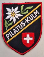 24/ Pilatus Kulm Wappen Badge Aufnäher St.Gallen Stickerei