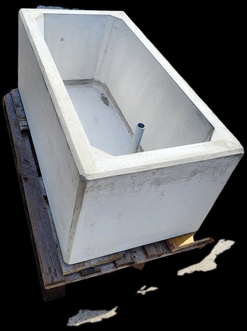 Stagni & Fontane ornamentali: Brunnentrog Beton, inkl. Stöpsel – Nuovo e nell'imballaggio originale da Hemmental venduto da expani 1