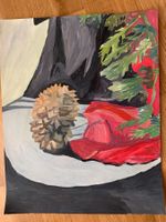 Stilleben Acryl, Christmas 40cm x 50cm