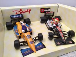 Disney-Set 1:24, Formula Uno Modellautos