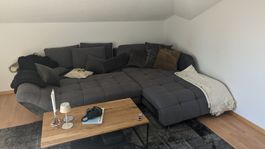 Sehr gepflegtes Ecksofa / Bettsofa in Grau