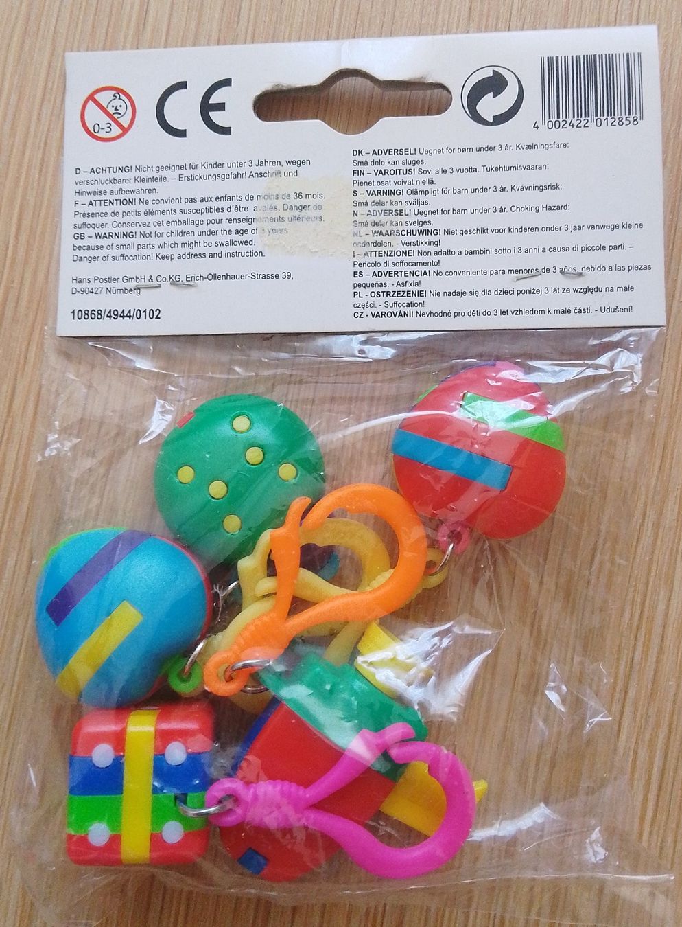 Spielzeuge: 5 Anhänger als Partyspass-Set, neu – Gebraucht aus Wohlen AG von salamanderspielwaren 1